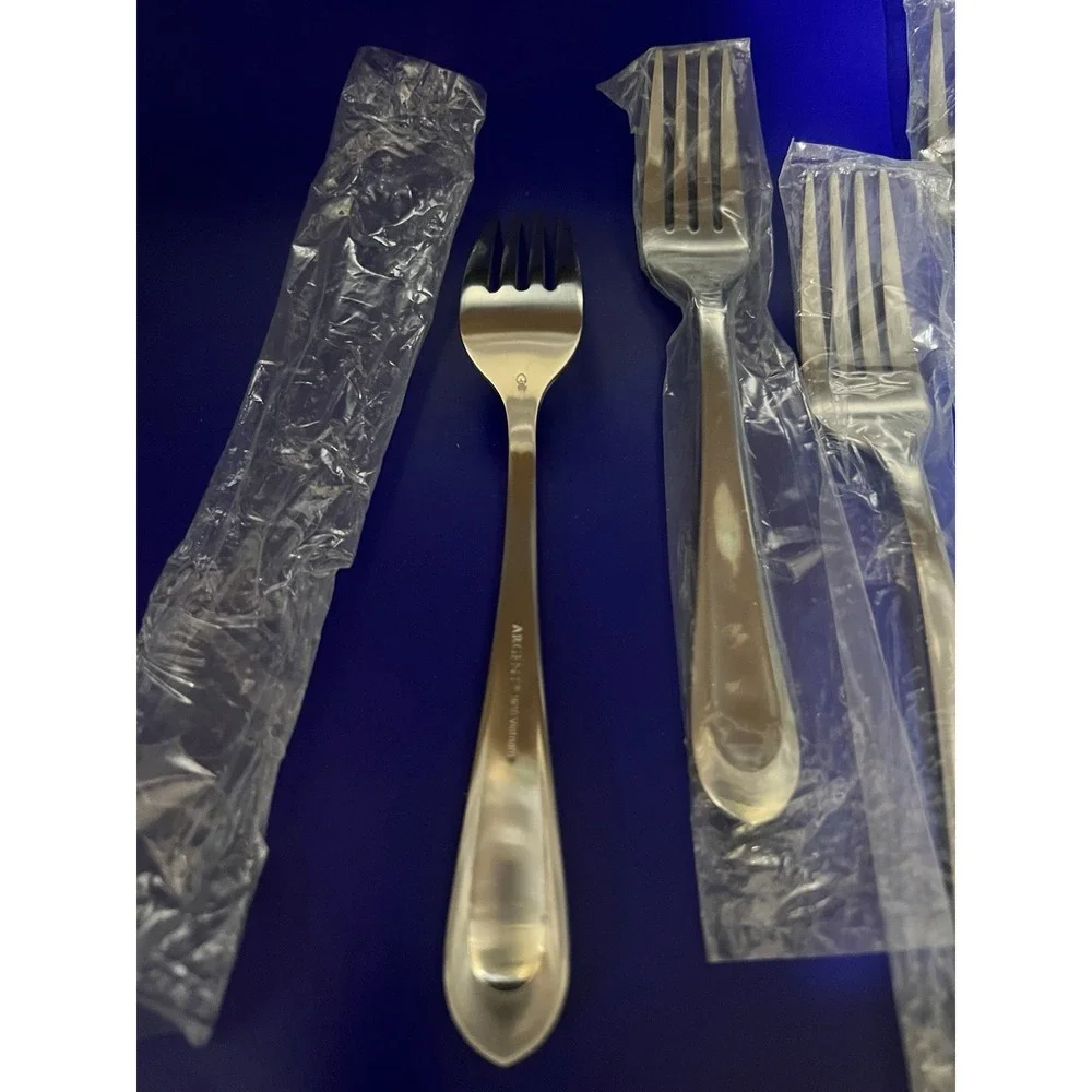 Argent‎ Orfevres Nova Satin 18/10 Stainless Dinner Forks 7.5